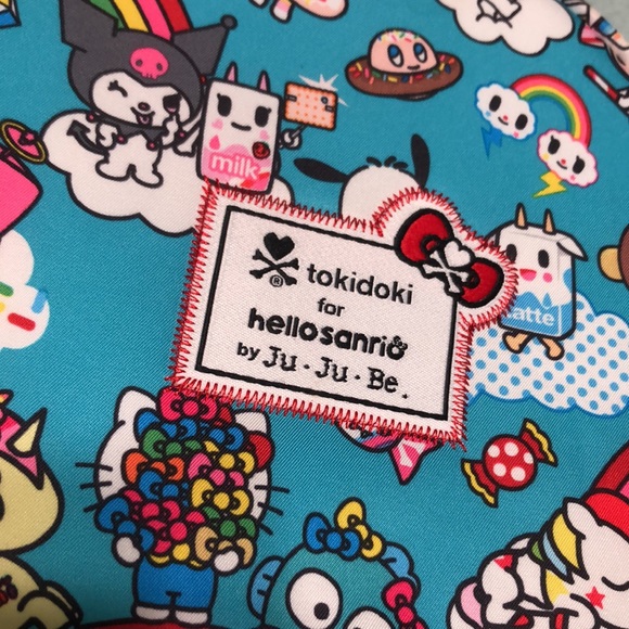 TOKIDOKI X HELLO SANRIO BY JU JU BE ROUND CROSSBODY PURSE - Picture 2 of 4